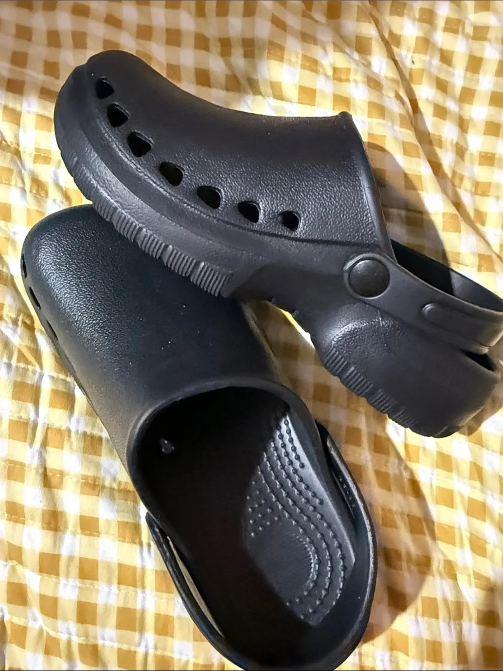 NWOB Women’s Black Slip-On Comfort Sandals - Easy Everyday Clogs